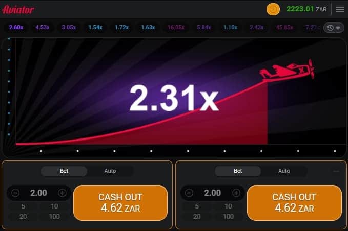 Aviator Crash Game Bet